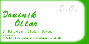 dominik ollar business card